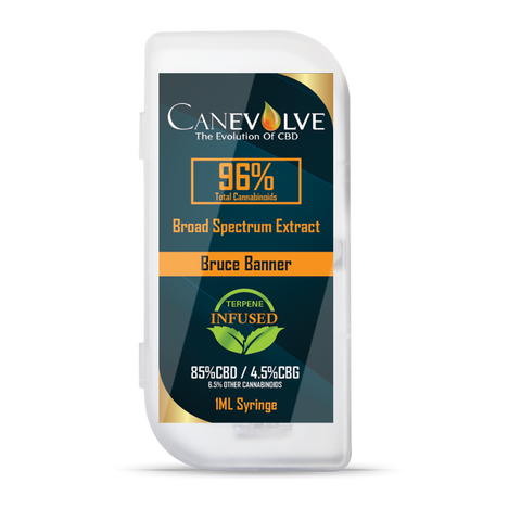 Canevolve 96% Broad Spectrum Terpene Infused Extract 1ml