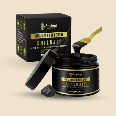 Shilajit Resin - Himalayan Gold Grade