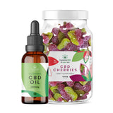 CBD Oil 30ml (3000mg) & Large CBD Gummies Bundle