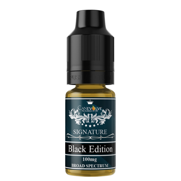Canevolve Black Edition - Signature Series CBD E-Liquid 100mg - 10ml