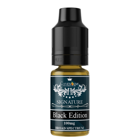 Canevolve Black Edition CBD E-Liquid 100mg 10ml (Signature Series 50/50)