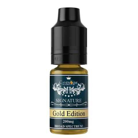 Canevolve Gold Edition CBD E-Liquid 200mg 10ml (Signature Series 50/50)