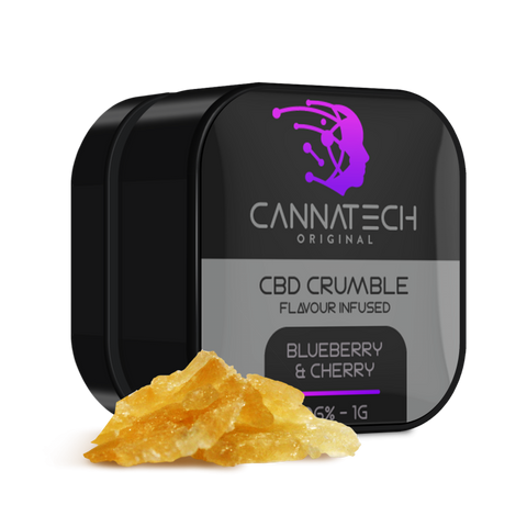 Cannatech CBD Crumble 1g (96% Broad Spectrum CBD – 85% CBD, 4.5% CBG)