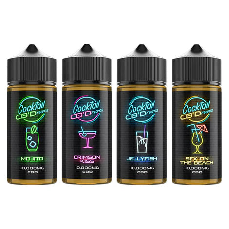 Cocktail CB'Dreams CBD E-Liquid 10,000mg 120ml (70/30 VG/PG High Strength Vape Juice)