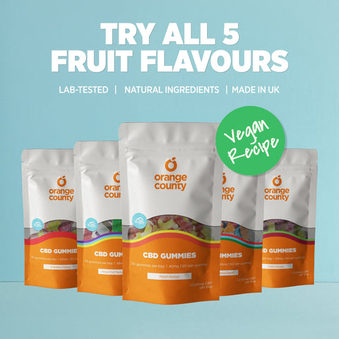 CBD Gummy Cubes (Small Tub)