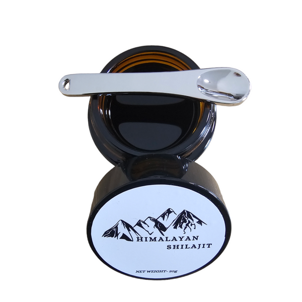 Shilajit Resin 20g – Pure Himalayan Mineral Complex | 85+ Vital Nutrients