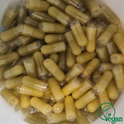 Cold Pressed Organic Indica CBD Capsules – 50mg Full Spectrum Cannabinoids