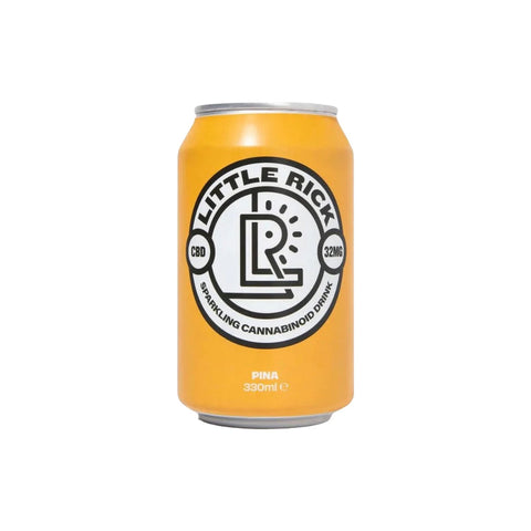 24 x Little Rick 32mg CBD Sparkling 330ml Pina