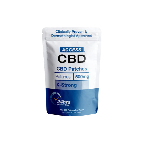 50mg Access CBD® CBD Patches - 10 Patches