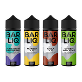 0mg Bar Liq shortfill 120ml (70VG/30PG)