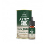 Aztec CBD 500mg CBD Vaping Liquid 10ml (50PG/50VG)