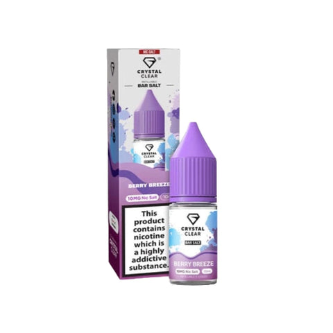 20mg Crystal Clear Nic Salt 10ml (50VG/50PG)