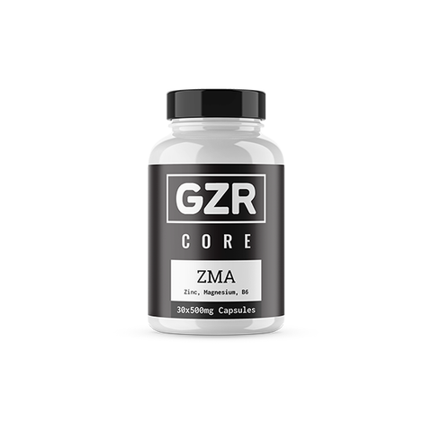 GZR 500mg ZMA Capsules - 30 Capsules