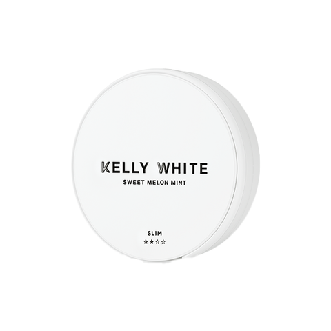 10mg Kelly White Medium Slim Nicotine Pouches - 20 Pouches