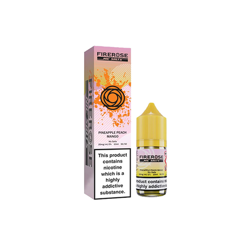 20mg Elux Firerose 5000 Nic salts 10ml (50VG/50PG)