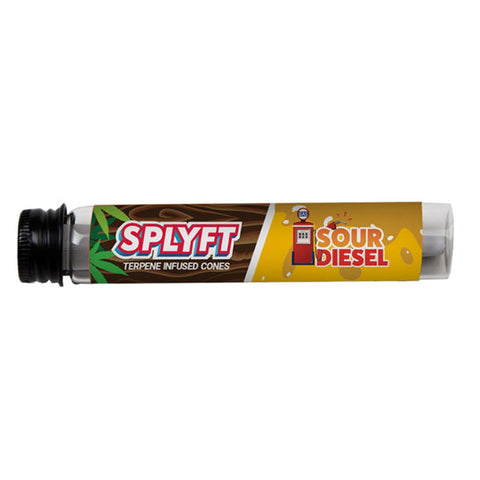 SPLYFT Cannabis Terpene Infused Hemp Blunt Cones – Sour Diesel