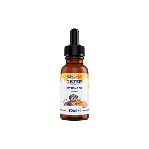 1 Step CBD 30000mg CBD Natural Pet Hemp Oil 30ml