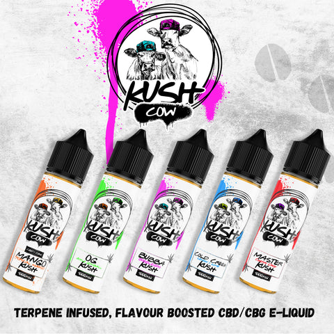 Kush Cow CBD/CBG 1000mg E-Liquid - 50ml