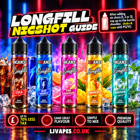 Big Juice Longfill – 60ml, 100ml & 120ml