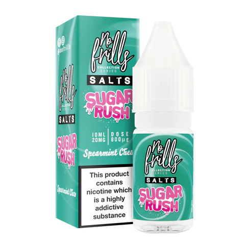 10ml No Frills Sugar Rush Nic Salts - 10mg