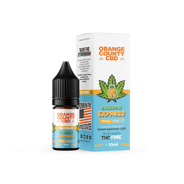 Orange County CBD E-Liquid (10ml) - Pineapple Express