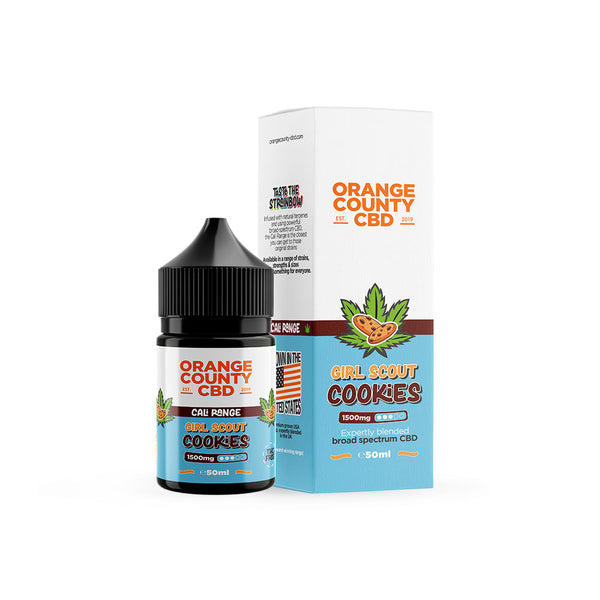 Orange County CBD E-Liquid (50ml) - Girl Scout Cookies