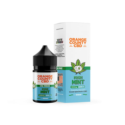 Orange County CBD E-Liquid (50ml) - Kush Mint