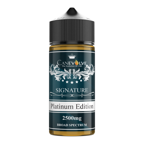Canevolve Platinum Edition CBD E-Liquid 2500mg 100ml (Signature Series 50/50)