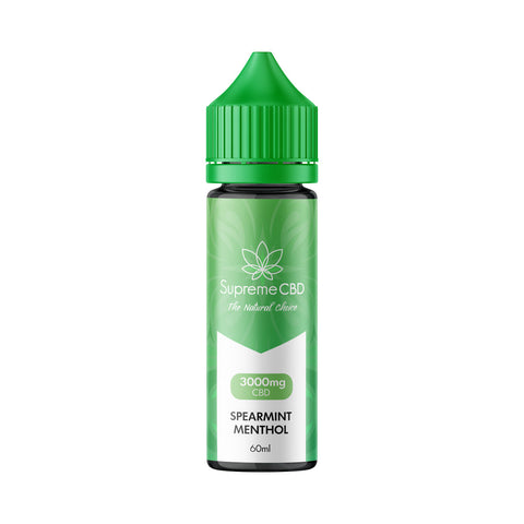 Supreme CBD Spearmint Menthol CBD Vape Juice 60ml (3000mg)