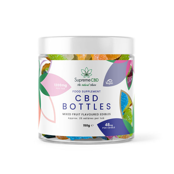Supreme CBD Gummy Bottles (1200mg)