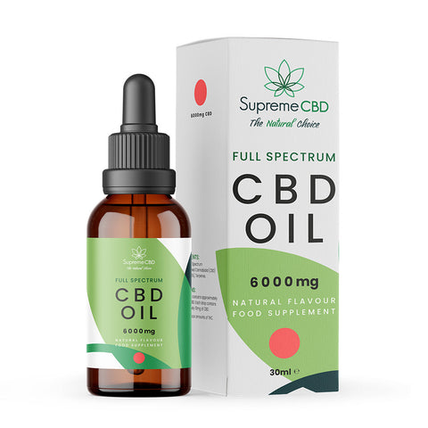 CBD Oil 30ml (6000mg) - Exclusive Partner Offer