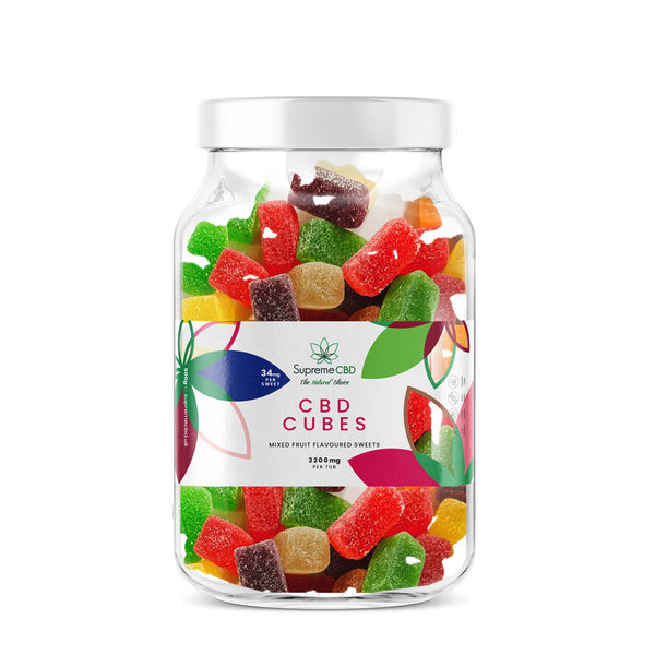 Supreme CBD Fruit Cubes (3200mg)