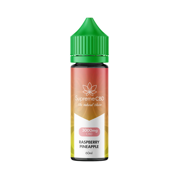 Supreme CBD E-Liquid 60ml (3000mg) - Raspberry Pineapple