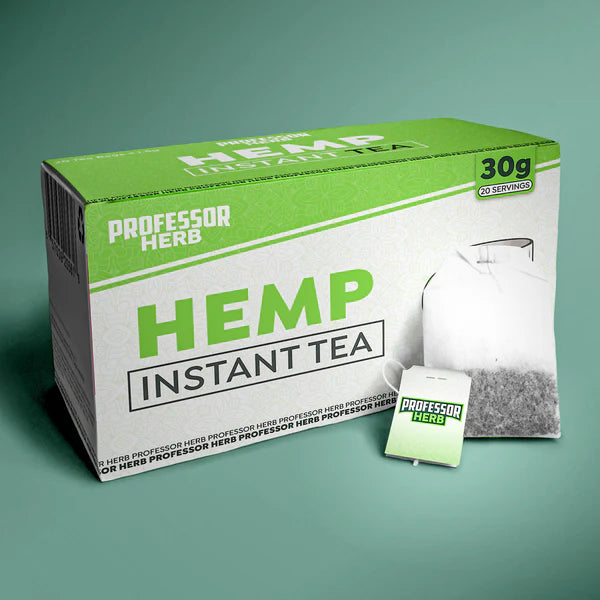Professor Herb Instant Hemp Tea | Chamomile & Lemon Balm Tea Bags