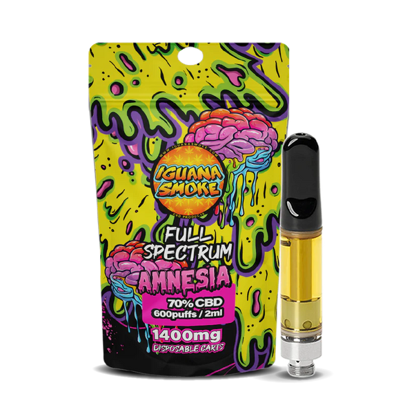 Iguana Smoke Full Spectrum CBD Vape Cartridge 1400mg 2ml