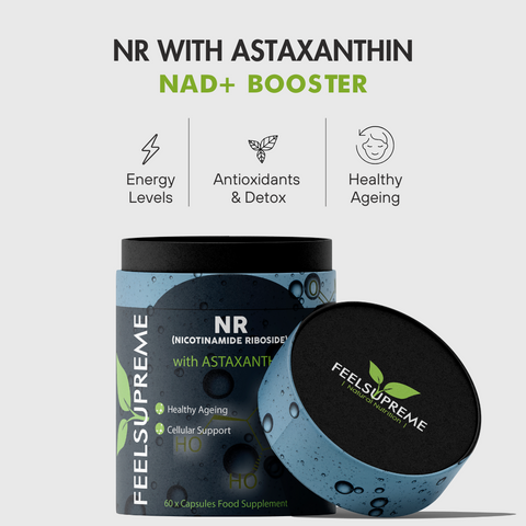 NR Capsules With Astaxanthin | NAD+ Booster