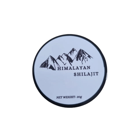 Shilajit Resin 20g – Pure Himalayan Mineral Complex | 85+ Vital Nutrients