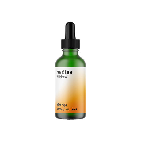 Veritas 6000mg CBD Orange Drops - 30ml