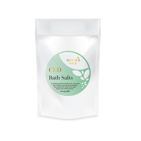 Mother Sage 60mg CBD Bath Salts - 300g