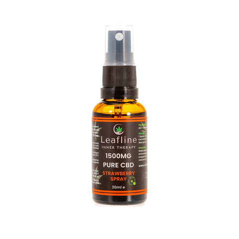 CBD Leafline 1500mg CBD MCT Oil Spray - 30ml