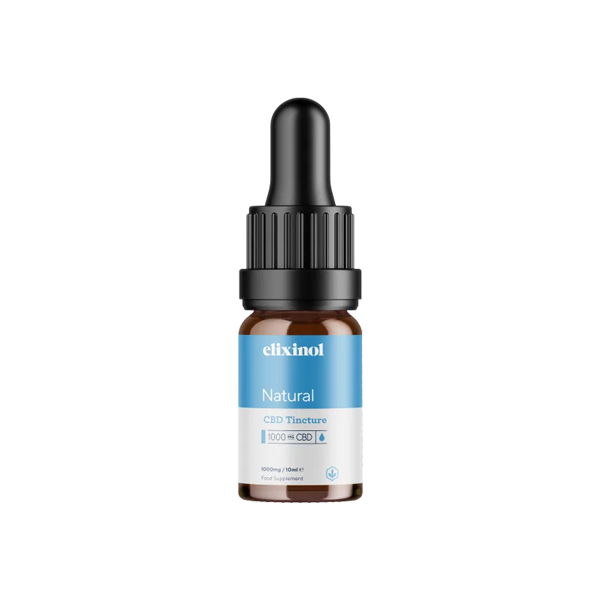 Elixinol 1000mg CBD Oil Tinctures - 10ml