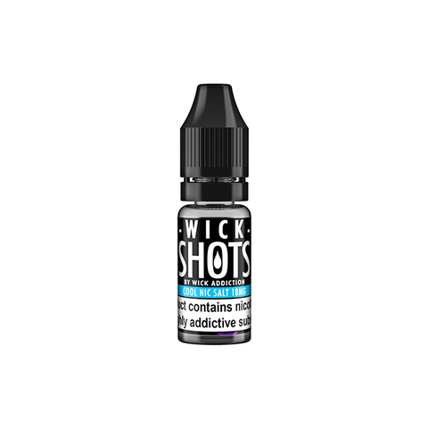 18mg Wick Addiction Wick Shot 10ml Cool Nic Salt (70VG/30PG)