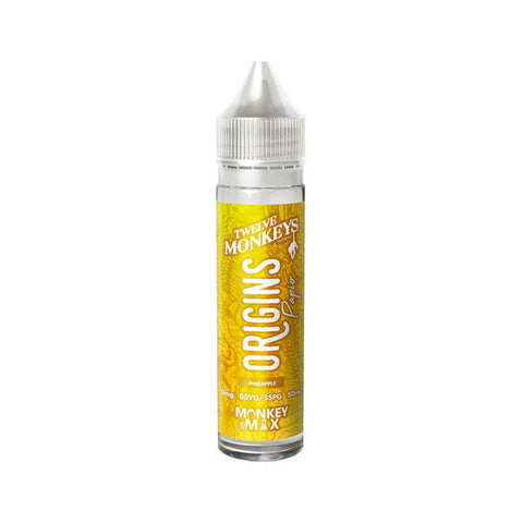 Twelve Monkeys Origins 50ml Shortfill 0mg (65VG/35PG)