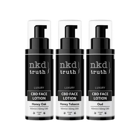 NKD 50mg CBD Face Lotion - 100ml