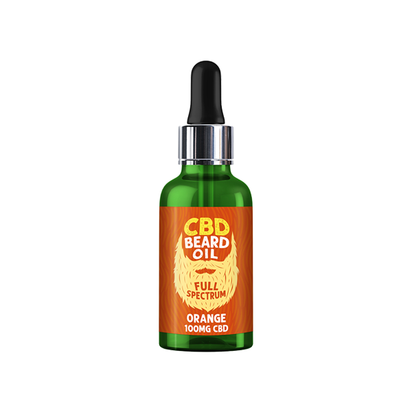 CBD Embrace 100mg Full Spectrum CBD Orange Beard Oil - 30ml