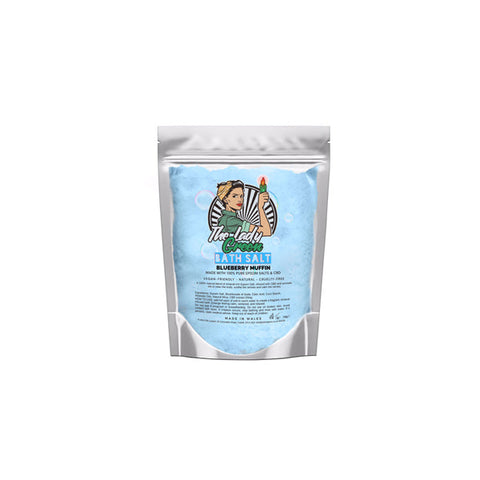 Lady Green 20mg CBD Blueberry Muffin Bath Salts - 150g