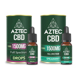 Aztec CBD Full Spectrum Hemp Oil 1500mg CBD 10ml