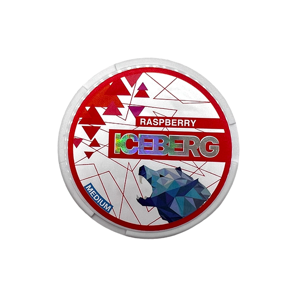 20mg Iceberg Raspberry Nicotine Pouches - 20 Pouches