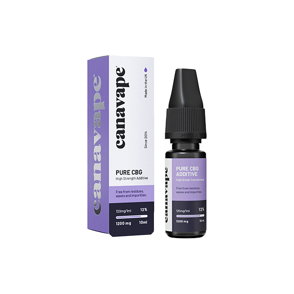 Canavape 1200mg 12% CBG Shot 10ml