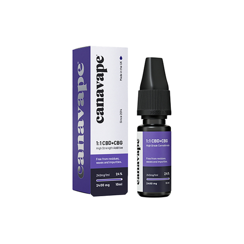 Canavape 2400mg 24% Broad Spectrum CBD & CBG Shot 10ml